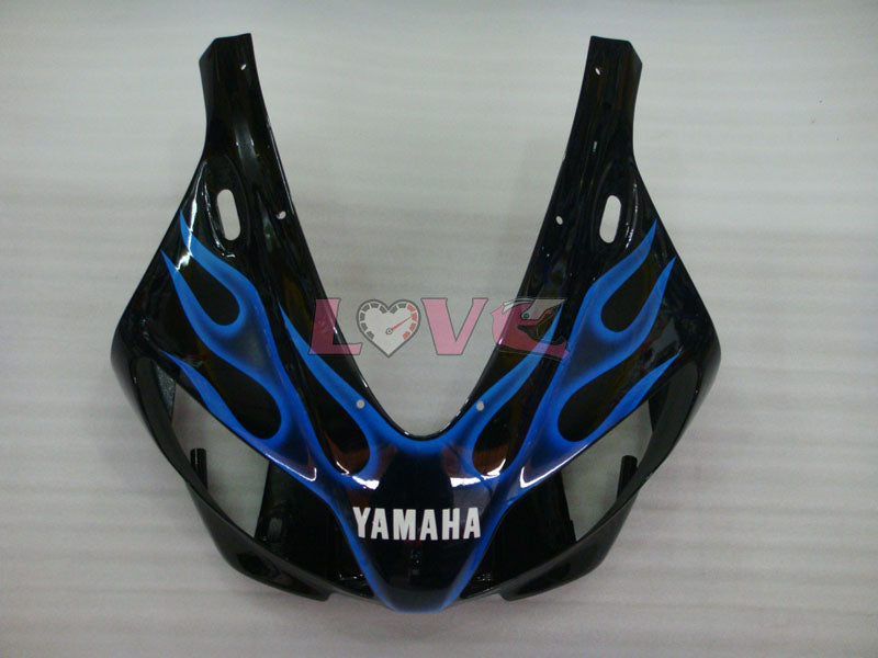 Flame - Blue Black Fairings and Bodywork For 1998-1999 YZF-R1 #LF7089