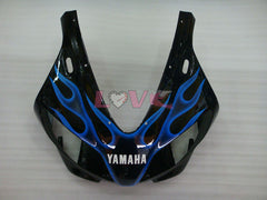 Flame - Blue Black Fairings and Bodywork For 1998-1999 YZF-R1 #LF7089