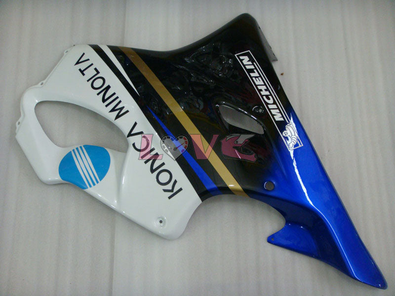 Konica Minolta - White Black Fairings and Bodywork For 2004-2007 CBR600F4i #LF7618