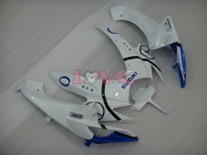 Jordan - Blue White Fairings and Bodywork For 2006-2007 GSX-R750 #LF6537