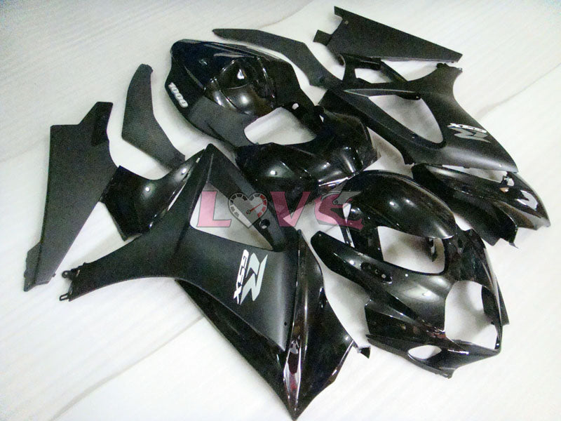 Factory Style - Black Matte Fairings and Bodywork For 2007-2008 GSX-R1000 #LF3819