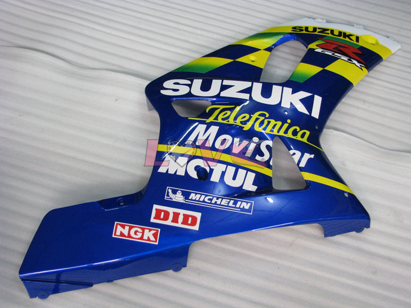 MOTUL - Blue Fairings and Bodywork For 2001-2003 GSX-R600 #LF4275