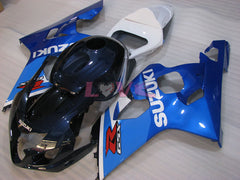Factory Style - Blue White Fairings and Bodywork For 2004-2005 GSX-R600 #LF4107