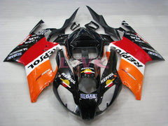 PEPSI - Red Orange Black Fairings and Bodywork For 2004-2009 RSV 1000 R #LF3066