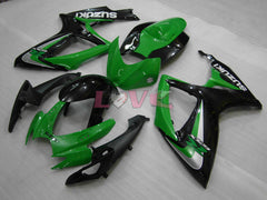 Factory Style - Green Black Fairings and Bodywork For 2006-2007 GSX-R600 #LF4021