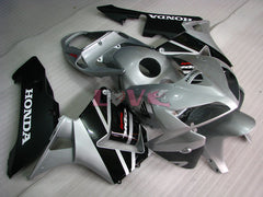 Factory Style - Black Silver Fairings and Bodywork For 2005-2006 CBR600RR #LF7509