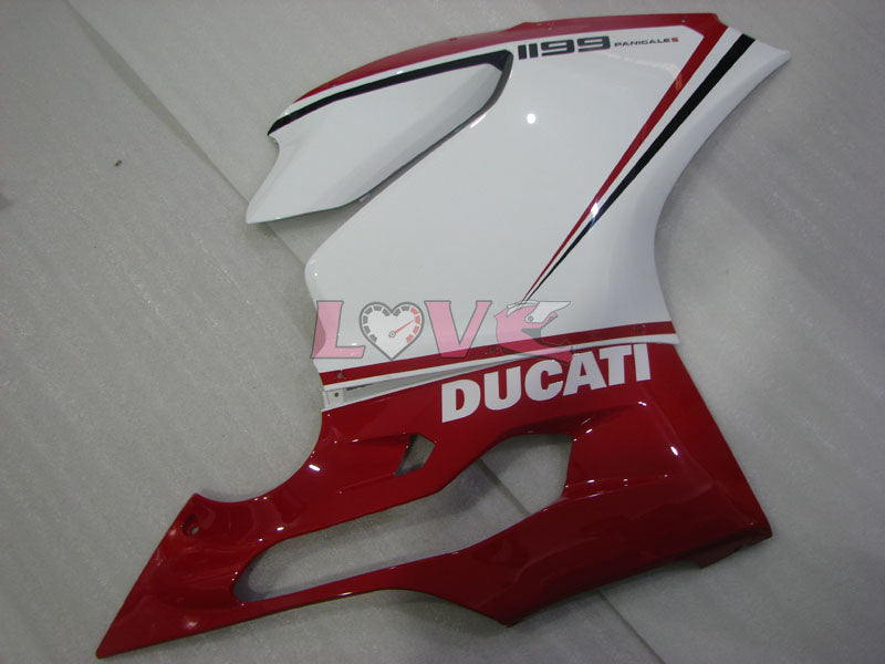 Factory Style - Red White Fairings and Bodywork For 2011-2014 1199 #LF3097
