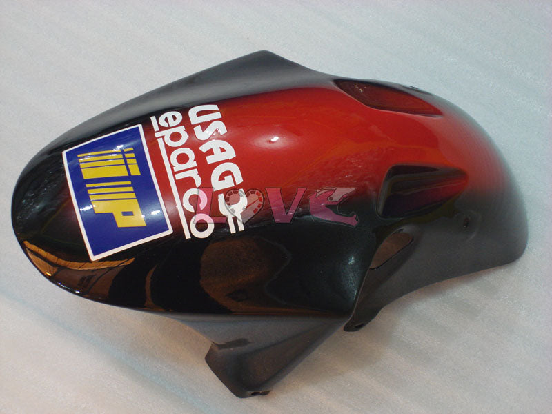 DUNLOP Play Station - Red Black Fairings and Bodywork For 2000-2001 CBR929RR #LF5203