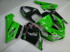 Nakano - Green Black Fairings and Bodywork For 2005-2006 NINJA ZX-6R #LF5972