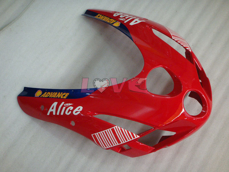 Alice - Red Black Fairings and Bodywork For 2003-2004 749 #LF5754