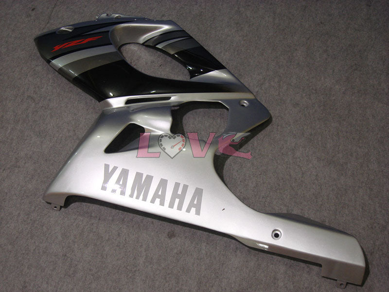 Factory Style - Black Silver Fairings and Bodywork For 1997-2007 YZF600R #LF7927
