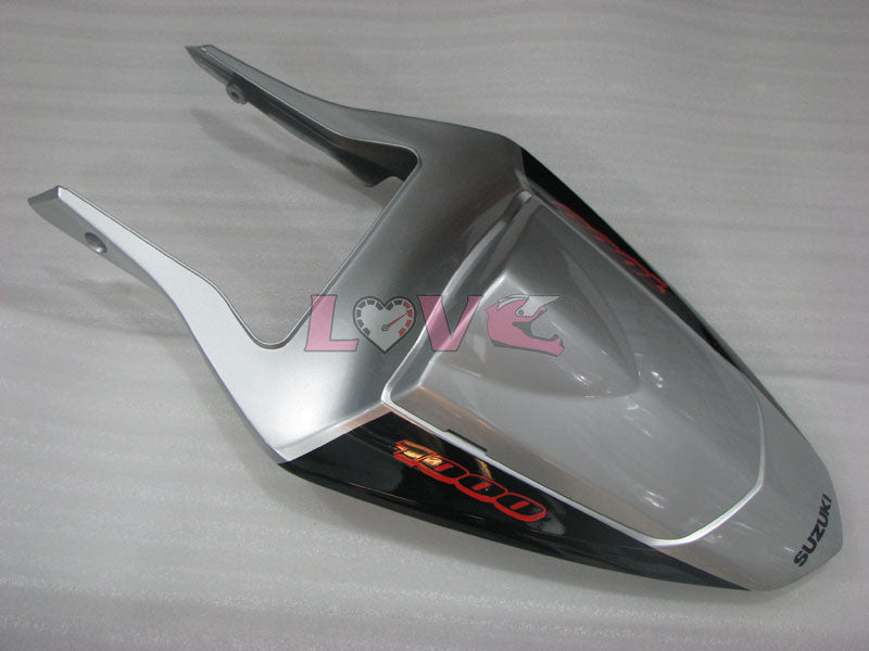 Factory Style - Black Silver Fairings and Bodywork For 2003-2004 GSX-R1000 #LF5949