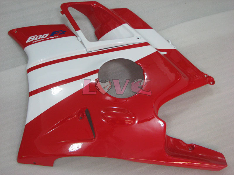 Factory Style - Red White Fairings and Bodywork For 1991-1994 CBR600F2 #LF4546
