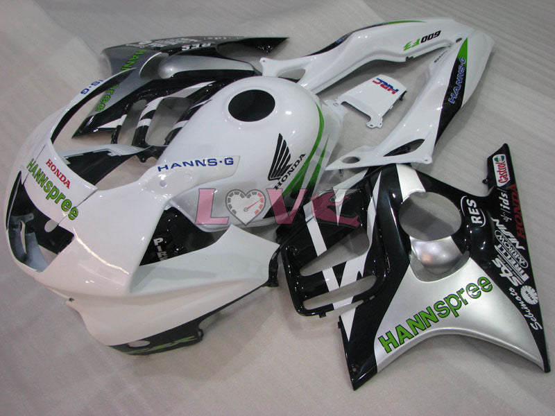 HANN Spree - White Black Fairings and Bodywork For 1995-1996 CBR600F3 #LF4531