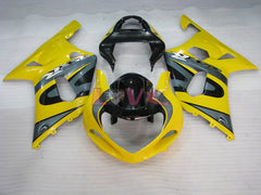 Factory Style - Yellow Black Fairings and Bodywork For 2001-2003 GSX-R600 #LF4265