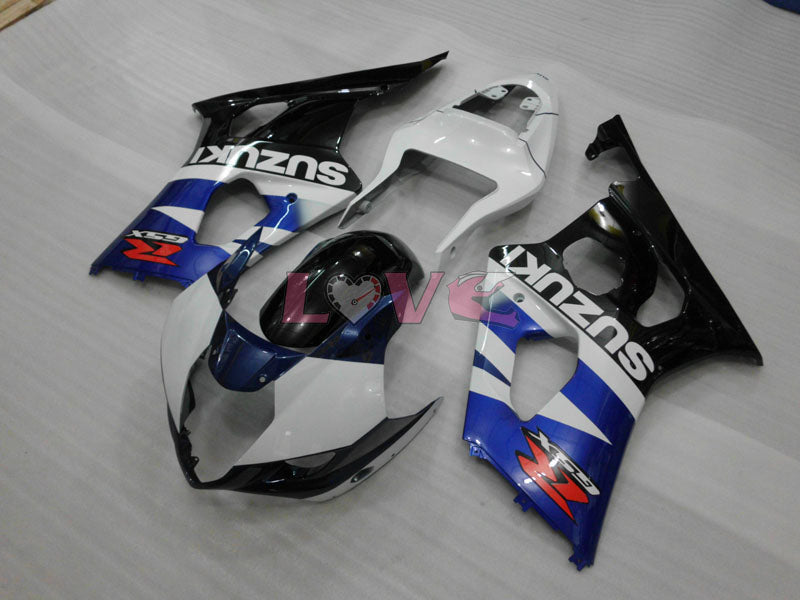 Factory Style - Blue White Black Fairings and Bodywork For 2003-2004 GSX-R1000 #LF3862