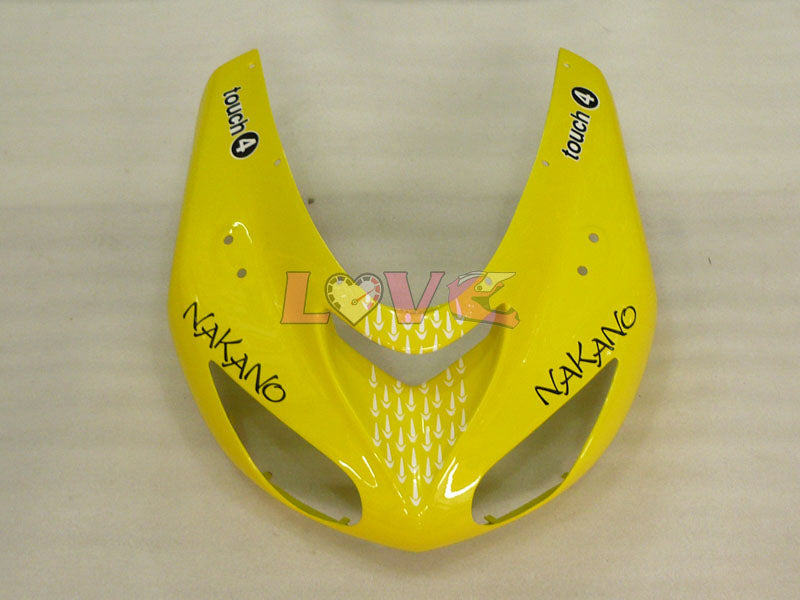 Nakano - Yellow Fairings and Bodywork For 2006-2007 NINJA ZX-10R #LF3268