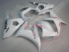 Factory Style - White Fairings and Bodywork For 2003-2004 YZF-R6 #LF3558