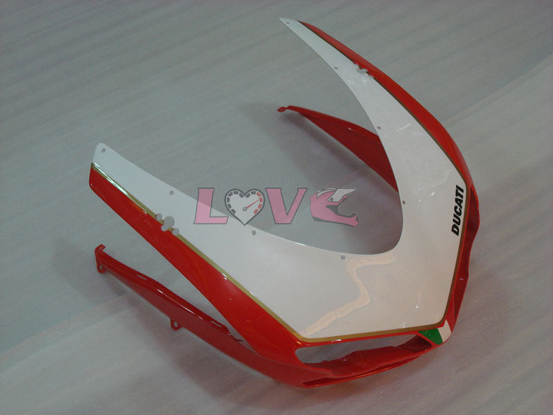Factory Style - Red White Black Fairings and Bodywork For 2009-2011 1198 #LF3113