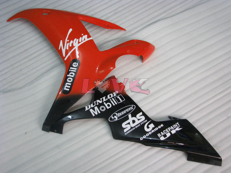 DUNLOP - Red Black Fairings and Bodywork For 2002-2003 YZF-R1 #LF7042