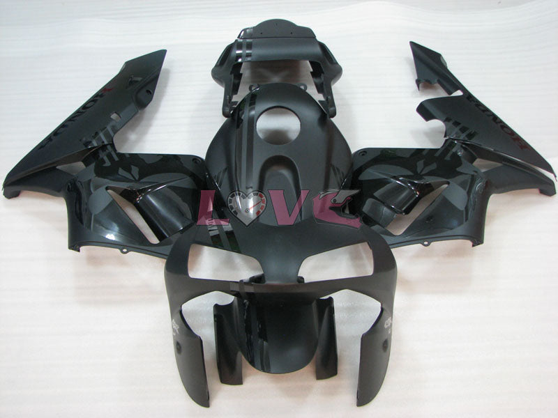 Factory Style - Black Matte Fairings and Bodywork For 2003-2004 CBR600RR #LF4455