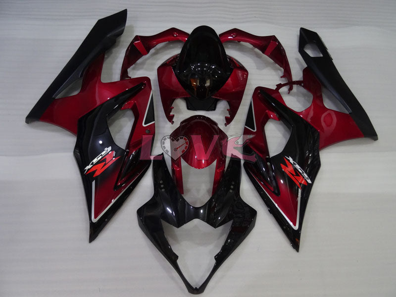 Factory Style - Red Black Fairings and Bodywork For 2005-2006 GSX-R1000 #LF3842