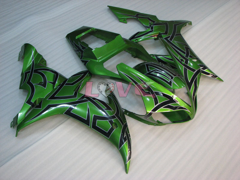 Factory Style Customize - Green Fairings and Bodywork For 2002-2003 YZF-R1 #LF3600