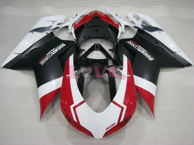 Factory Style - Red White Black Fairings and Bodywork For 2008-2013 848 #LF3152