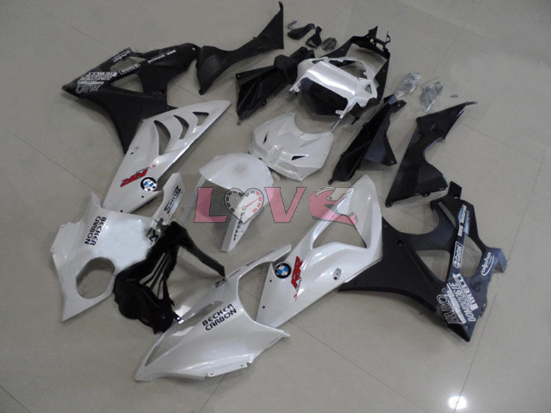 Castrol - White Black Fairings and Bodywork For 2009-2014 S1000RR #LF4793
