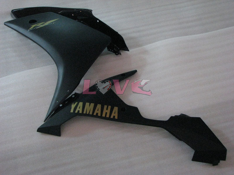 Factory Style - Black Matte Fairings and Bodywork For 2007-2008 YZF-R1 #LF3658