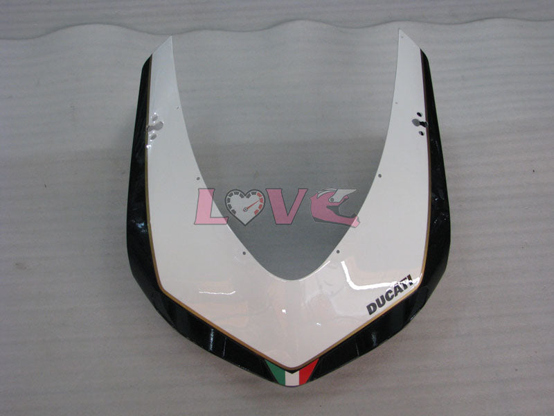 Factory Style - White Black Matte Fairings and Bodywork For 2008-2013 848 #LF5659