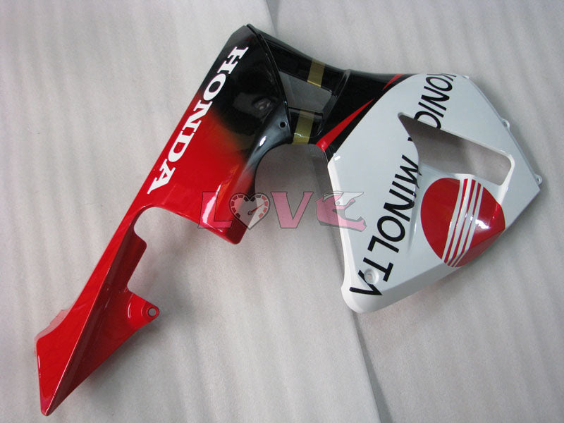 Konica Minolta - Red White Fairings and Bodywork For 2005-2006 CBR600RR #LF7566