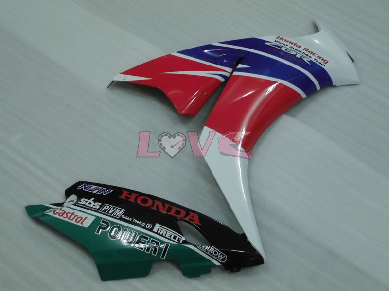 MOTUL - Red White Fairings and Bodywork For 2012-2016 CBR1000RR #LF4316