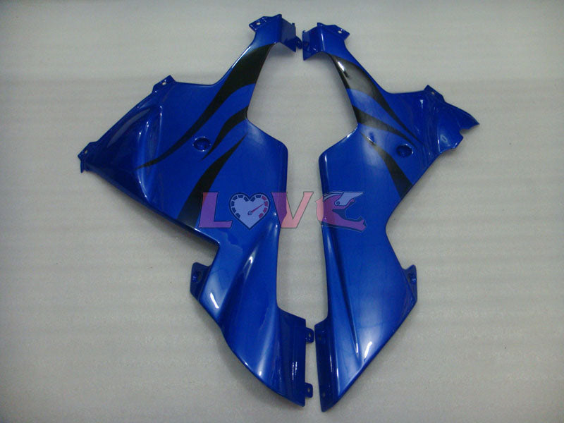 Flame - Blue Black Fairings and Bodywork For 2002-2003 YZF-R1 #LF7034