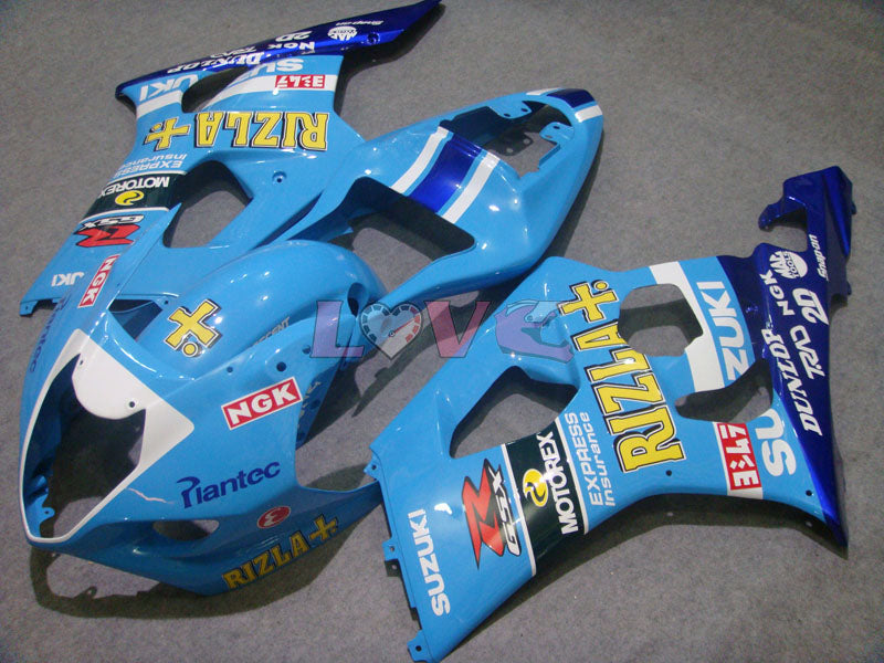 Rizla+ - Blue Fairings and Bodywork For 2003-2004 GSX-R1000 #LF5940