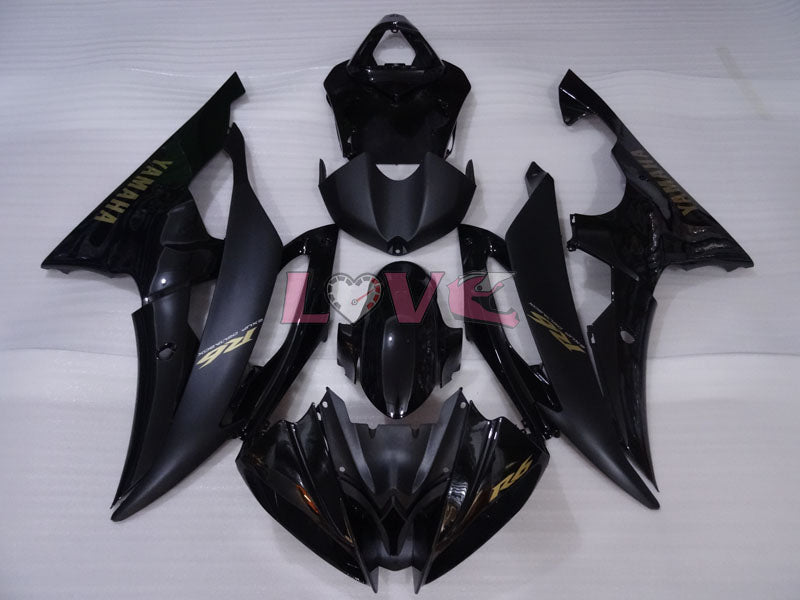 Factory Style - Black Fairings and Bodywork For 2008-2016 YZF-R6 #LF3389