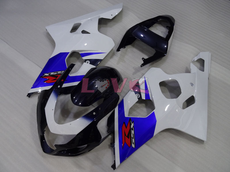 Factory Style - Blue White Black Fairings and Bodywork For 2004-2005 GSX-R750 #LF4091