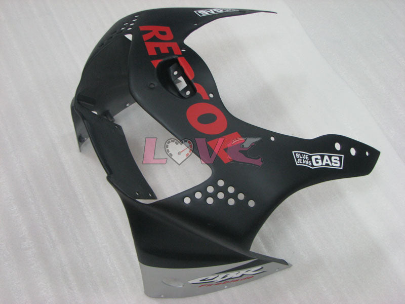 Repsol - Black Silver Fairings and Bodywork For 1998-1999 CBR919RR #LF7968