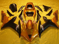 Factory Style - Orange Black Matte Fairings and Bodywork For 2002-2003 YZF-R1 #LF7016