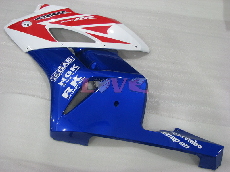 RK - Red Blue White Fairings and Bodywork For 2004-2005 CBR1000RR #LF4415