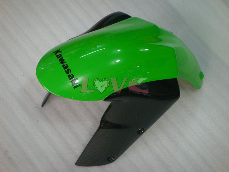 Monster - Green Black Fairings and Bodywork For 2005-2006 NINJA ZX-6R #LF3307