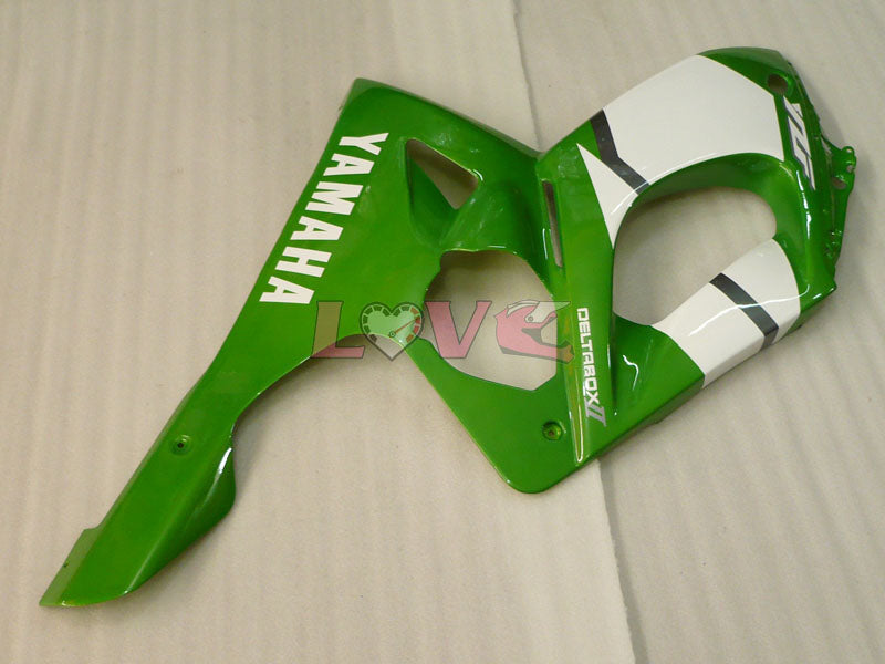 Factory Style - Green White Fairings and Bodywork For 1997-2007 YZF600R #LF7934