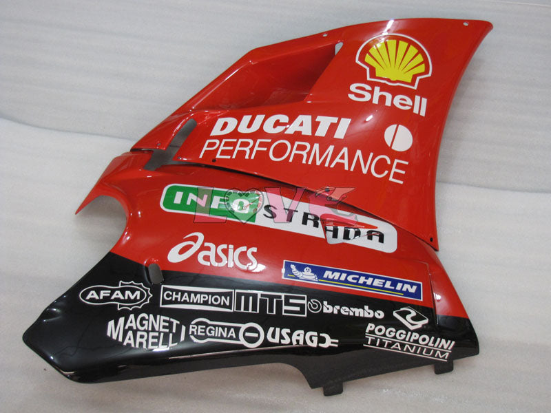 INFO STRADA - Red White Black Fairings and Bodywork For 1994-1998 916 #LF3175