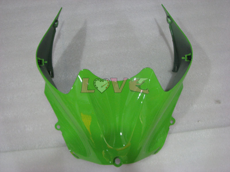 Customize - Green Black Fairings and Bodywork For 2006-2011 NINJA ZX-14R #LF3230