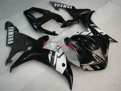 Factory Style - White Black Fairings and Bodywork For 2002-2003 YZF-R1 #LF7019