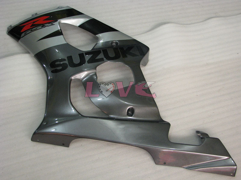 Factory Style - Black Grey Fairings and Bodywork For 2003-2004 GSX-R1000 #LF5945