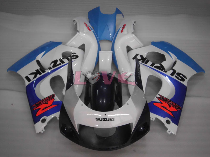Factory Style - Blue White Fairings and Bodywork For 1996-1999 GSX-R750 #LF4280
