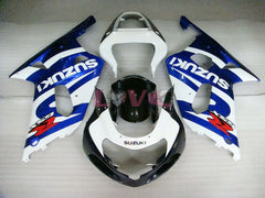Factory Style - Blue White Fairings and Bodywork For 2000-2002 GSX-R1000 #LF6098