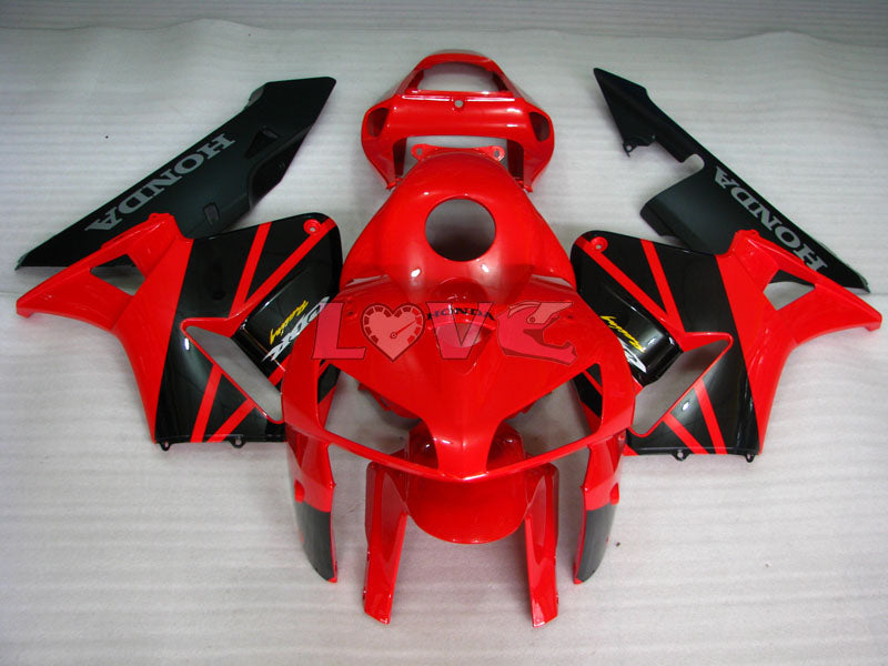 Factory Style - Red Black Fairings and Bodywork For 2005-2006 CBR600RR #LF7510