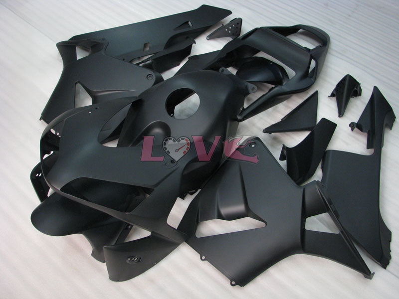 Factory Style - Black Matte Fairings and Bodywork For 2003-2004 CBR600RR #LF7590
